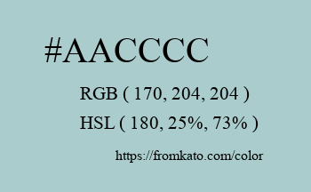 Color: #aacccc