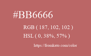 Color: #bb6666