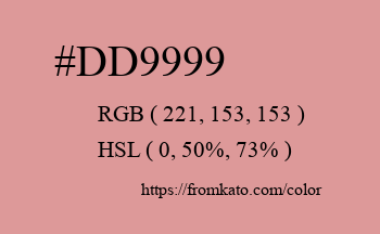 Color: #dd9999