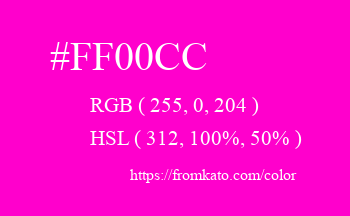 Color: #ff00cc