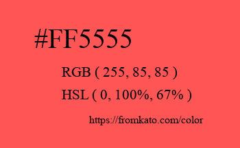 Color: #ff5555