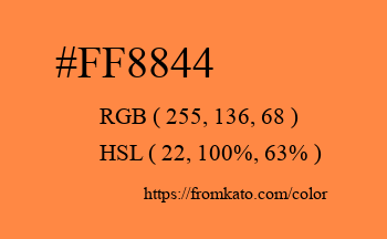 Color: #ff8844