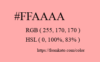 Color: #ffaaaa